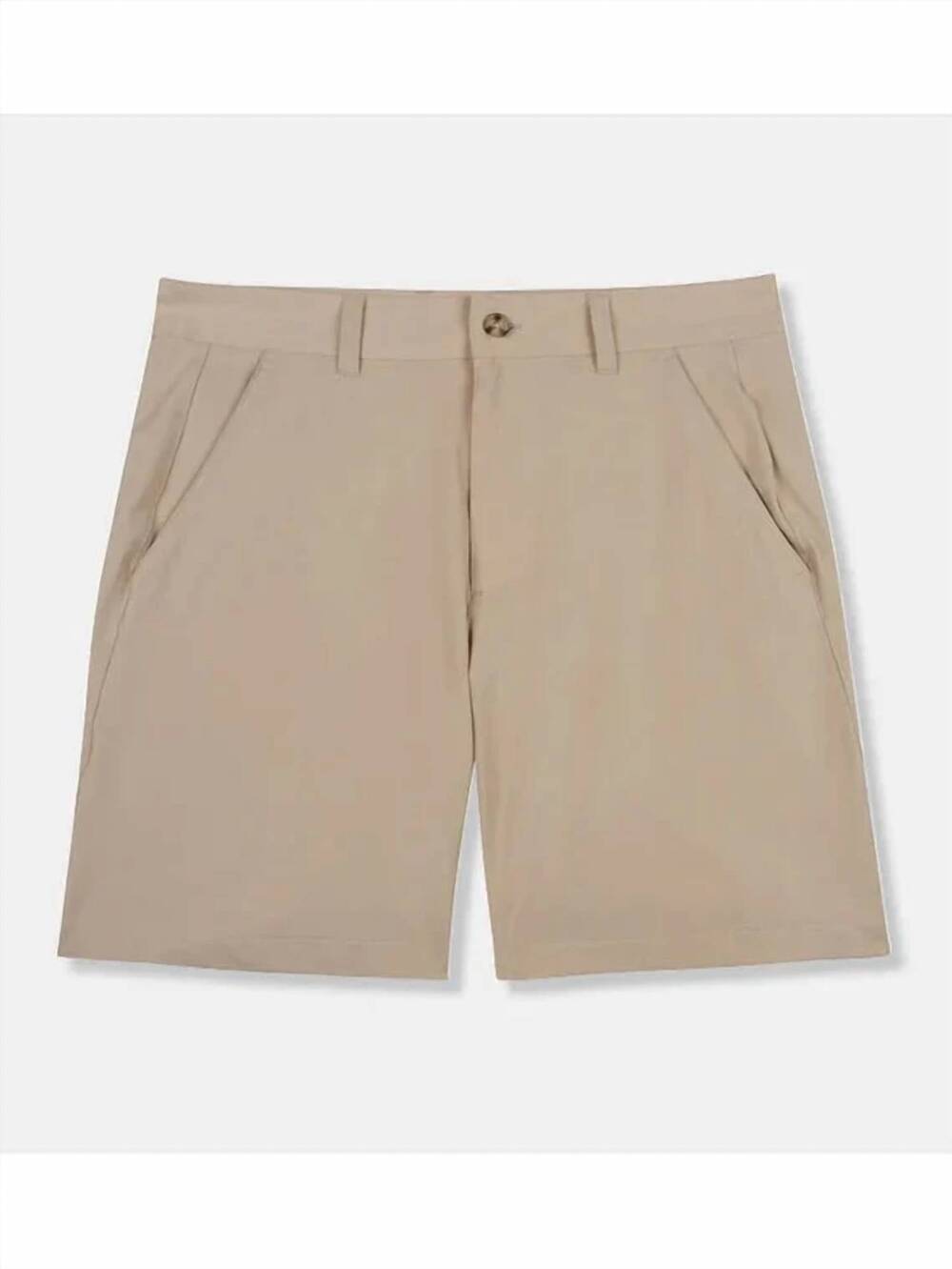 NEW GENTEAL men's performance bunker short in khaki